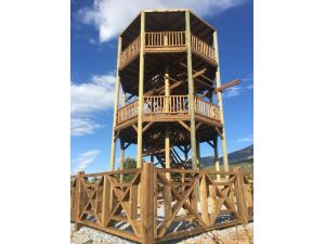 Dilek Yarımadası Milli Parkı’nda kuş gözlem kulesi yapılıyor