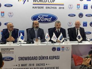 FORD Snowboard Dünya Kupası, 3 Mart’ta Erciyes’te