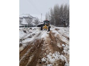 Tunceli’de kar nedeniyle 47 köy yolu ulaşıma kapalı