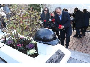 Efsane başkan Metin Türker mezarı başında anıldı