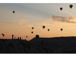 Kapadokya’da sıcak hava balonları havalanamadı