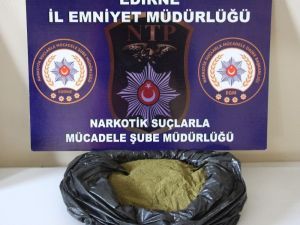 Edirne’de uyuşturucu operasyonu