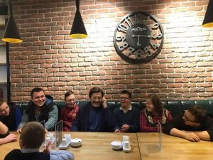 Ünlü sanatçı Selami Şahin Down Kafe’yi Ziyaret etti