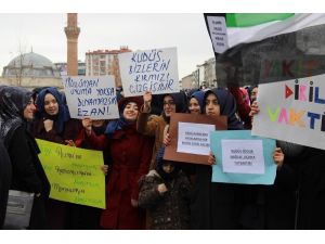 Sivas, Tokat ve Yozgat’ta ABD’nin Kudüs kararı protesto edildi