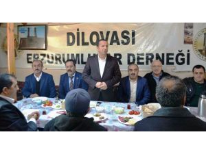 Başkan Toltar, Erzurumlarla bir araya geldi