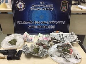 Malatya’da uyuşturucu operasyonu:10 gözaltı