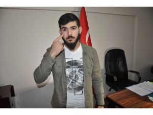 Ay yıldızlı kolye ile gözünü çıkardılar