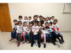 Başkan Subaşıoğlu minik öğrencileri ağırladı