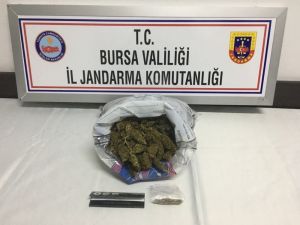 İstanbul’dan Bursa’ya uyuşturucu getirirken yakalandı