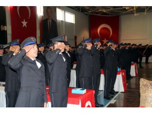 Bitlis Polis Meslek Eğitim Merkezinde mezuniyet töreni