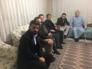 AK Parti Merkez İlçe Teşkilatı’ndan hasta ziyareti