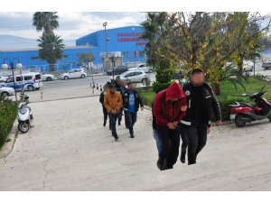 Milas’ta 6 zanlı tutuklandı