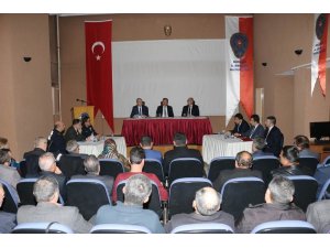 Burdur’da huzur toplantısı gerçekleştirildi