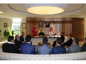 AK Parti İl Başkanı Yanar, Rektör Bağlı’yı ziyaret etti