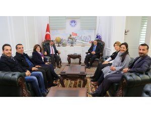 Mimarlar Odası Şube Başkanından Gürkan’a ziyaret