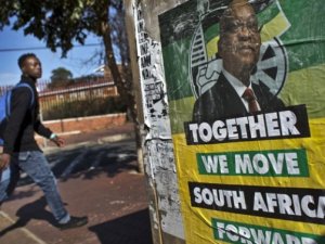 Güney Afrika'da Zuma'nın partisi sandık başında