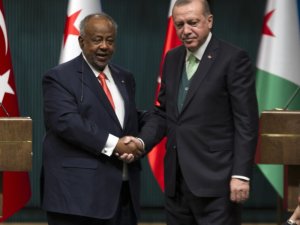 Erdoğan-Guelleh ortak basın toplantısı