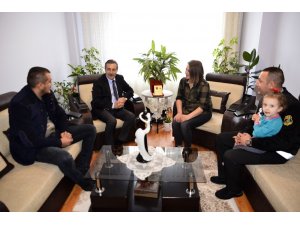 Başkan Ataç’ın geçmiş olsun ziyaretleri sürüyor