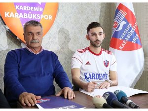 Karabükspor, Ahmet Karadayı ile 3.5 yıllık sözleşme imzaladı