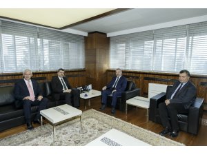 Milli Eğitim Bakan Yardımcısı Orhan Erdem Başkan Çelik’i ziyaret etti
