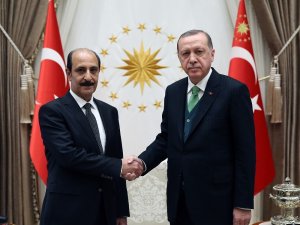 Cumhurbaşkanı Erdoğan, Ürdün Büyükelçisi İsmail İssa Rifaie’ni kabul etti