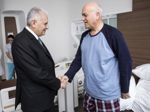 Başbakan Yıldırım’dan hastane ziyareti