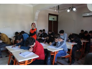 Eyyübiye Belediyesi ile öğrenciler sınava hazırlanıyor