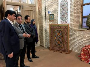Rektör Alma, İran İslami Sanatlar Üniversitesini ziyaret etti