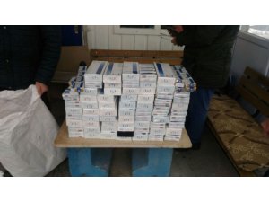 Kayseri’de 700 paket kaçak sigara ele geçirildi