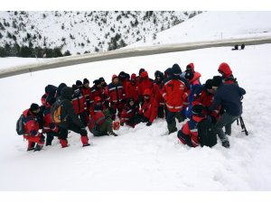 UMKE ekipleri Zigana Dağı’nda eğitim ve tatbikat kampında