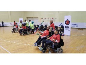 TİKA Azerbaycan’da boccia engelli sporunun gelişimine destek oluyor