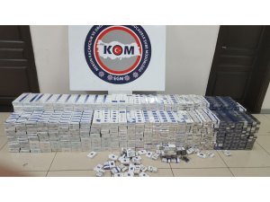 Mersin’de 5 bin 250 paket kaçak sigara ele geçirildi