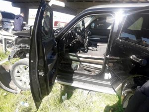 Denizli’de cip otomobile çarptı: 3 yaralı