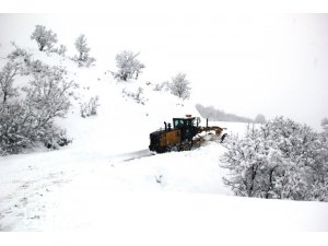 Tunceli’de kar nedeniyle 165 köye ulaşım sağlanamıyor