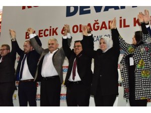 AK Parti Bilecik İl Başkanlığı seçimleri Başbakan Binali Yıldırım’ın katılımıyla gerçekleştirildi