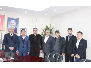 Mardin’de MHP, AK Parti’yi ziyaret etti