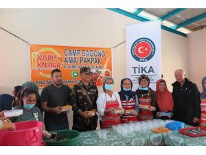 Marawi’de kurulan merkez mutfak hizmete girdi