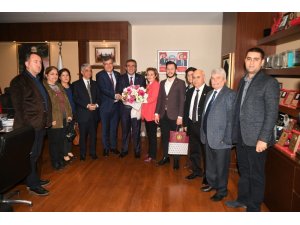 CHP il yönetiminden Başkan Çetin’e ziyaret