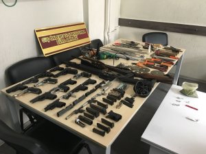 Ruhsatsız silah üretimi yapan kişi tutuklandı