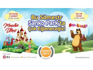 Sanko Park’tan çocuklara sömestr tatili armağanı