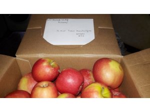 Askerlere ‘kızıl elma’ gönderdi