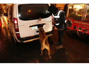 Diyarbakır’da 600 polis ve dedektör köpeklerle asayiş uygulaması