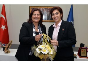 CHP Efeler Kadın Kollarından Başkan Çerçioğlu’na ziyaret