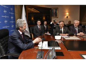 Başkan Tuna Ankara’daki muhtarlarla bir araya geldi