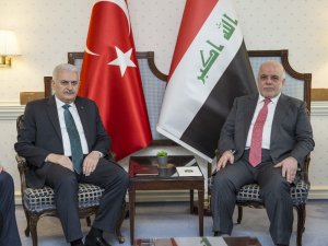 Başbakan Yıldırım, Iraklı mevkidaşı el-İbadi ile bir araya geldi