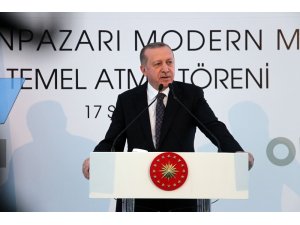 Erdoğan, Odunpazarı Modern Müze’nin temel atma törenine katıldı