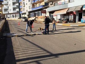 Şırnak şehiriçi trafik uyarı levhası uygulaması yapıldı