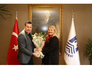 CHP Bodrum Kadın Kollarının yeni yönetimi Başkan Kocadon’u ziyaret etti