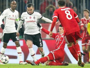 Beşiktaş Bayern Münih'e farklı yenildi
