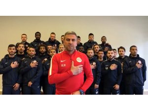 Antalyaspor’dan Afrin’de görevli uzman çavuşa forma